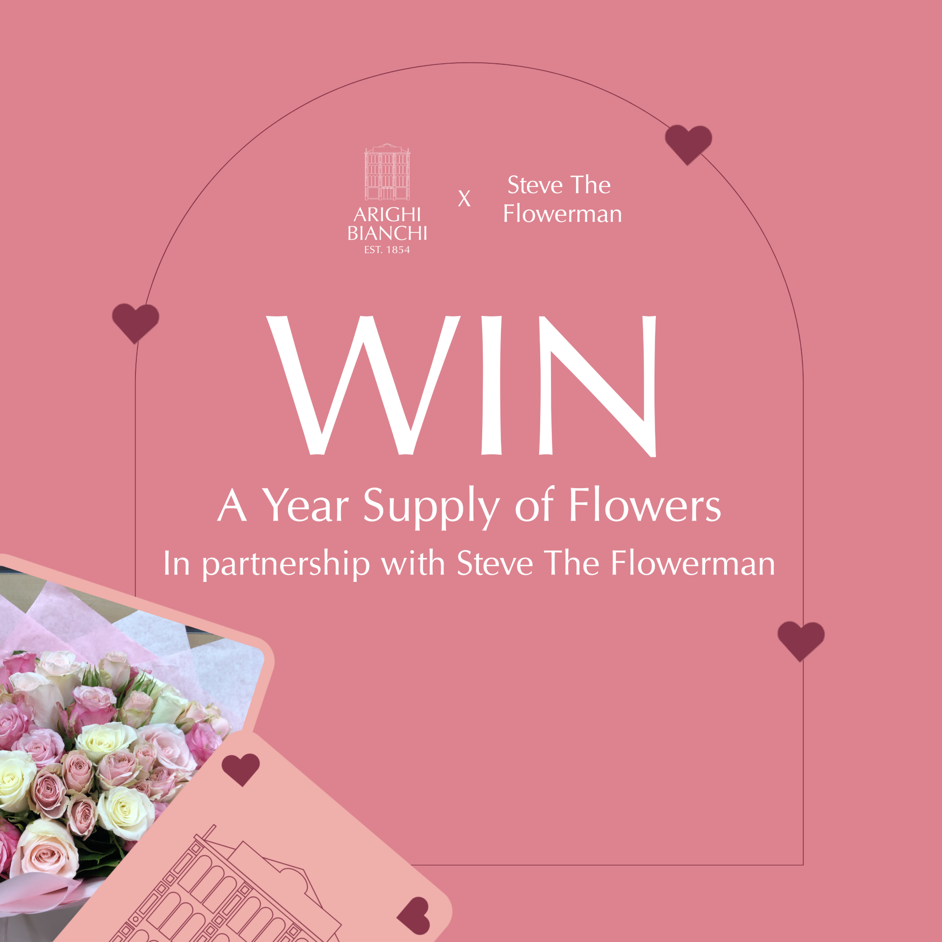WIN a year's supply of flowers!