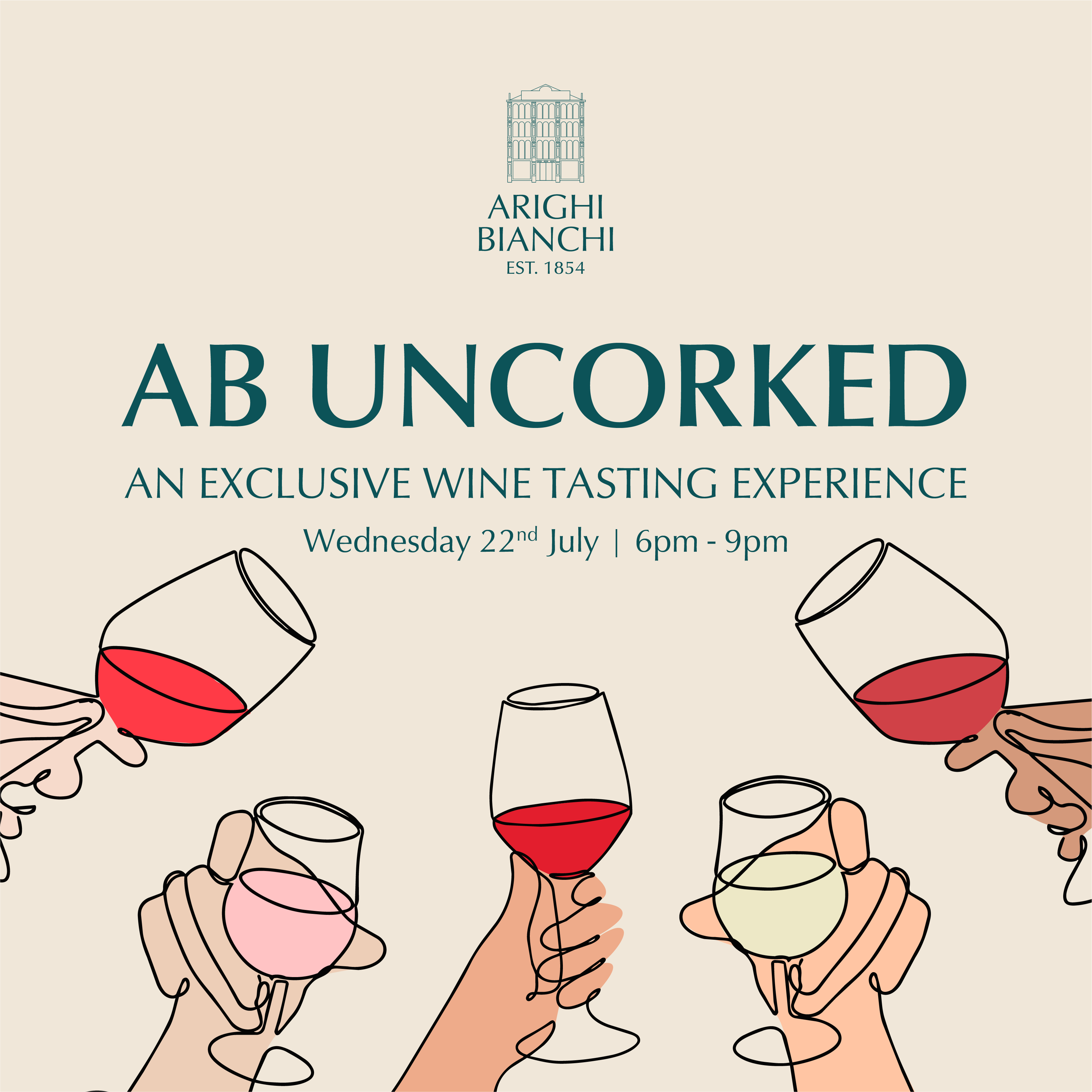 AB Uncorked: our second exclusive wine tasting evening at Caffè AB