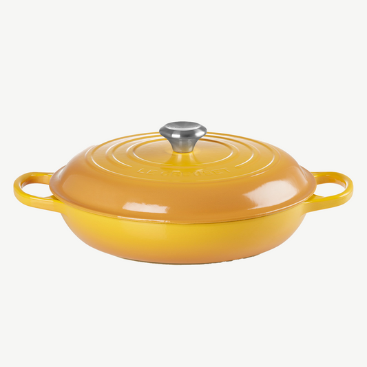 Le Creuset Cast Iron Shallow Casserole in Nectar