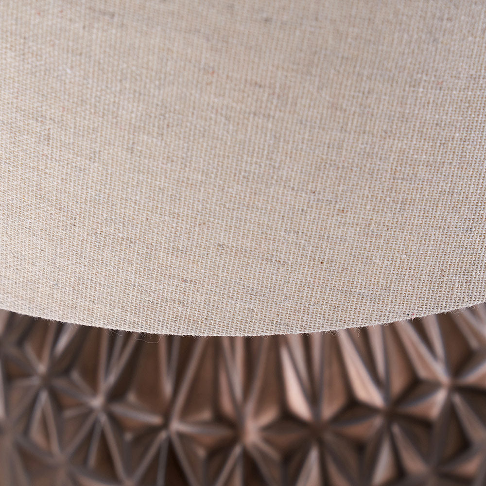 Aztec Texture Ceramic Table Lamp