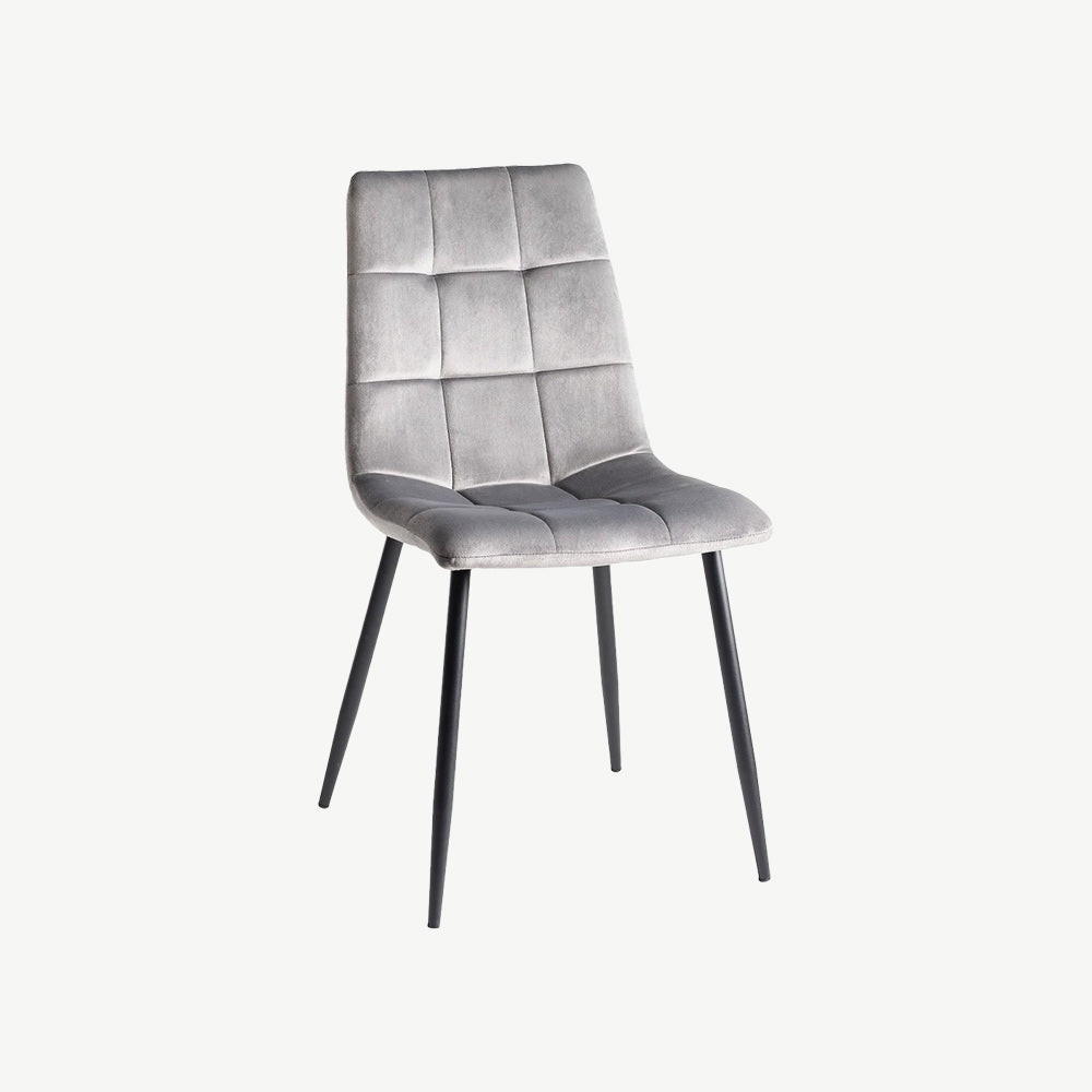 Manitoba Dining Chair in Light Grey