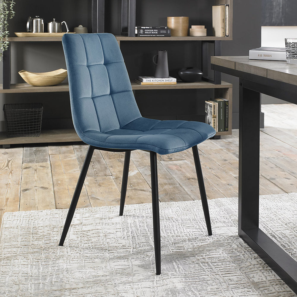 Manitoba Dining Chair in Blue