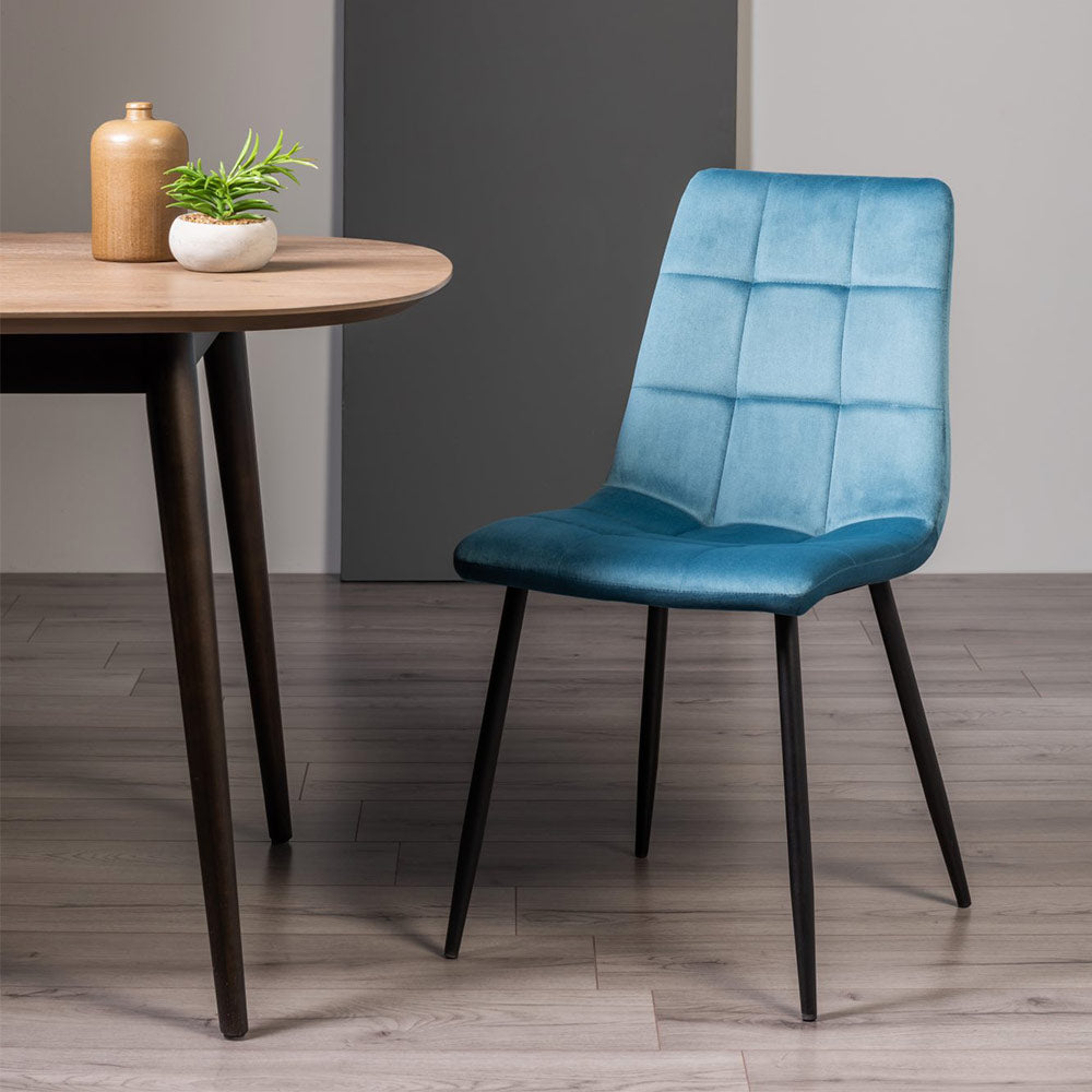 Manitoba Dining Chair in Blue