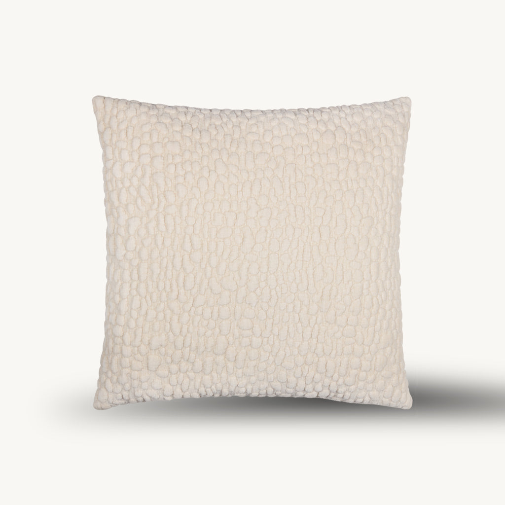 Solstice Chenille Cushion in Natural