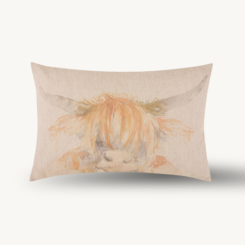 Aite Highland Cow Cushion