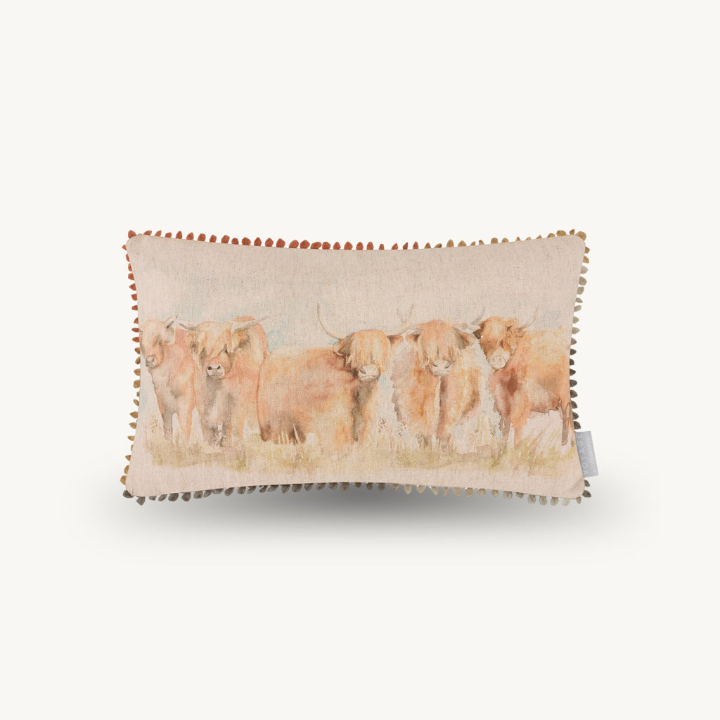 Chasca Highland Cattle Cushion