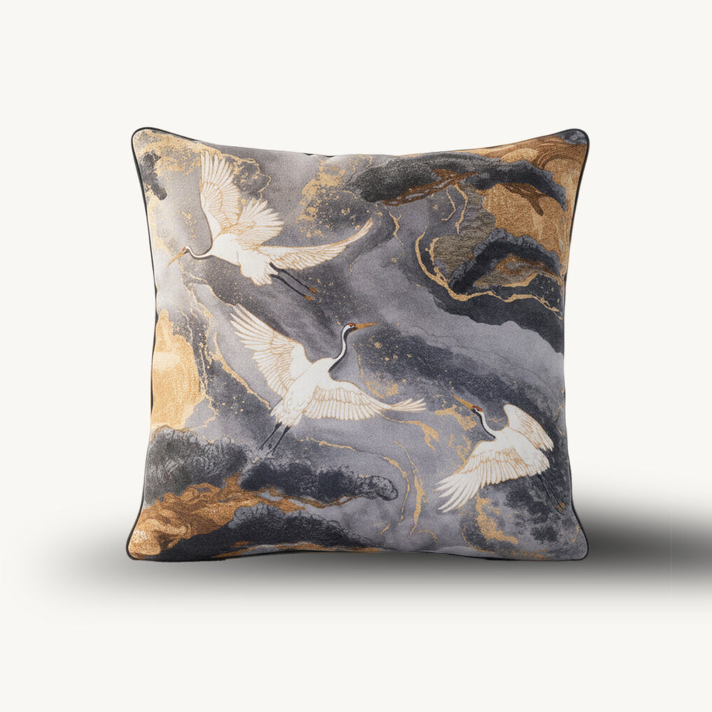 River Crane Cushion