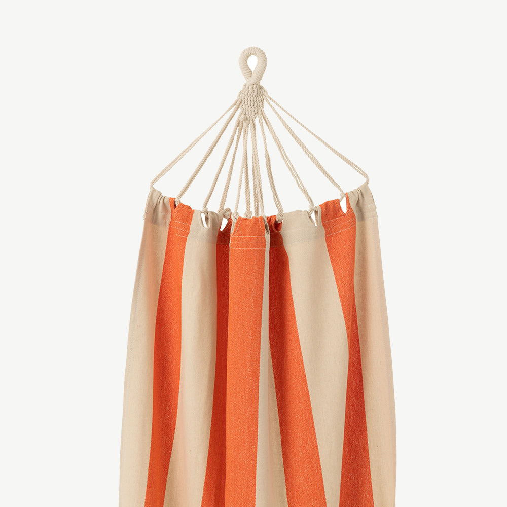 Striped Hammock in Orange