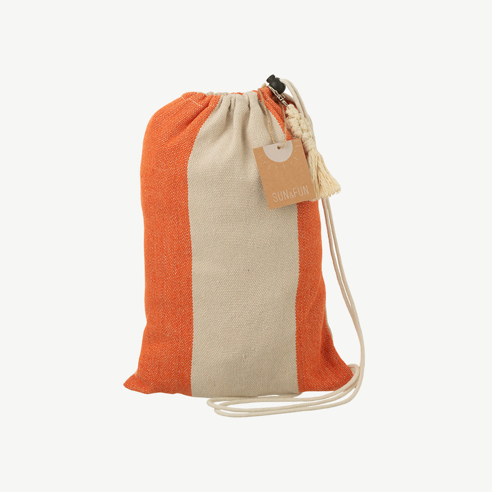 Striped Hammock in Orange