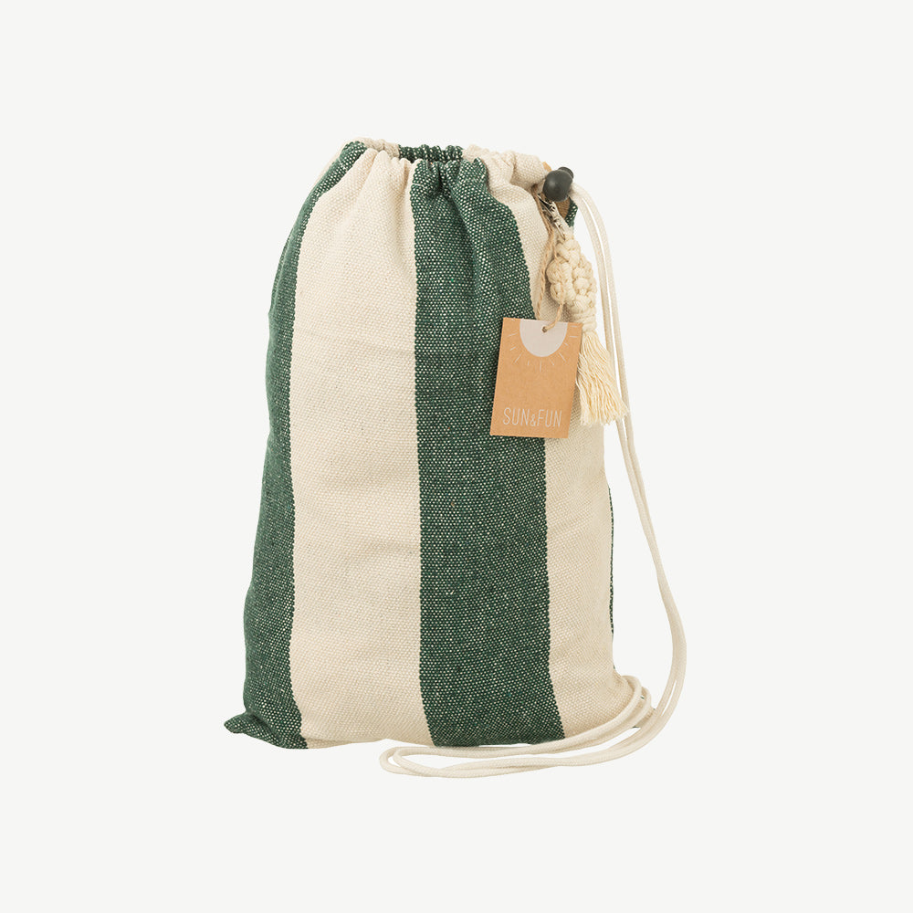 Striped Hammock in Green