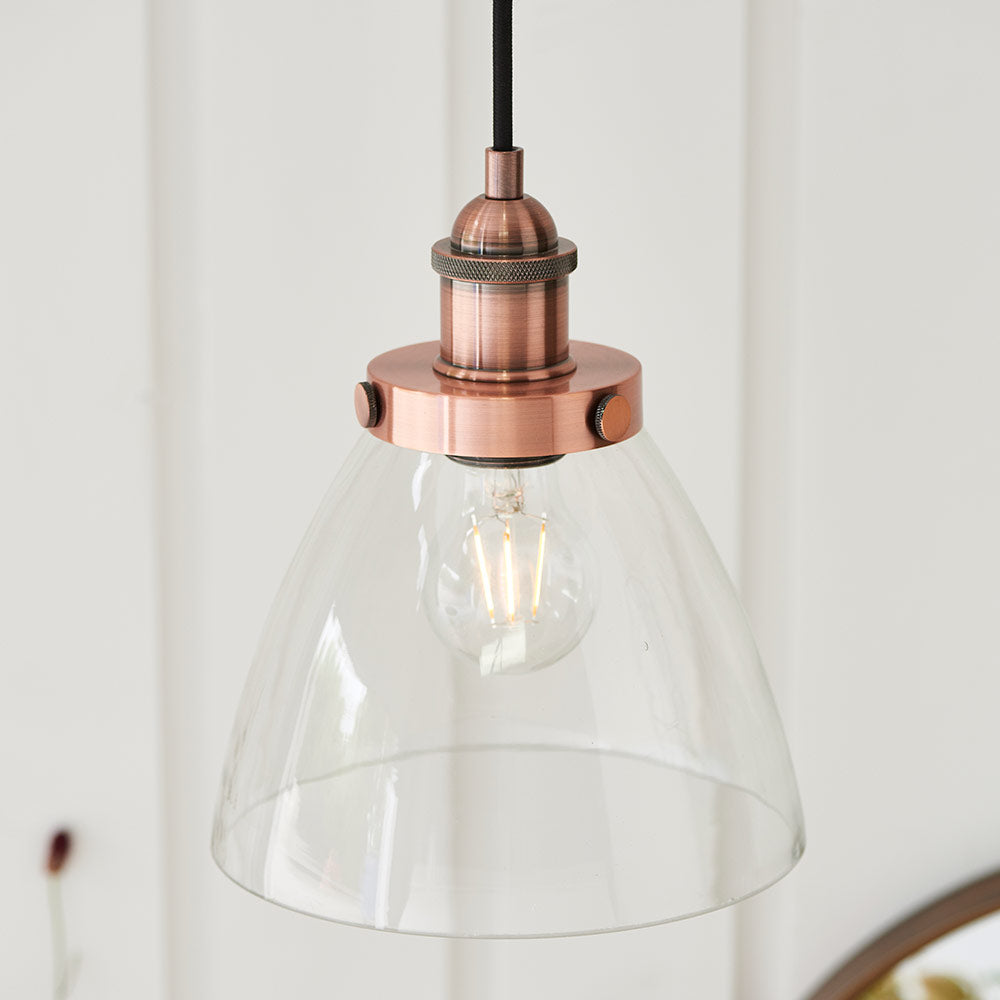 Hansen Copper Pendant - Arighi Bianchi