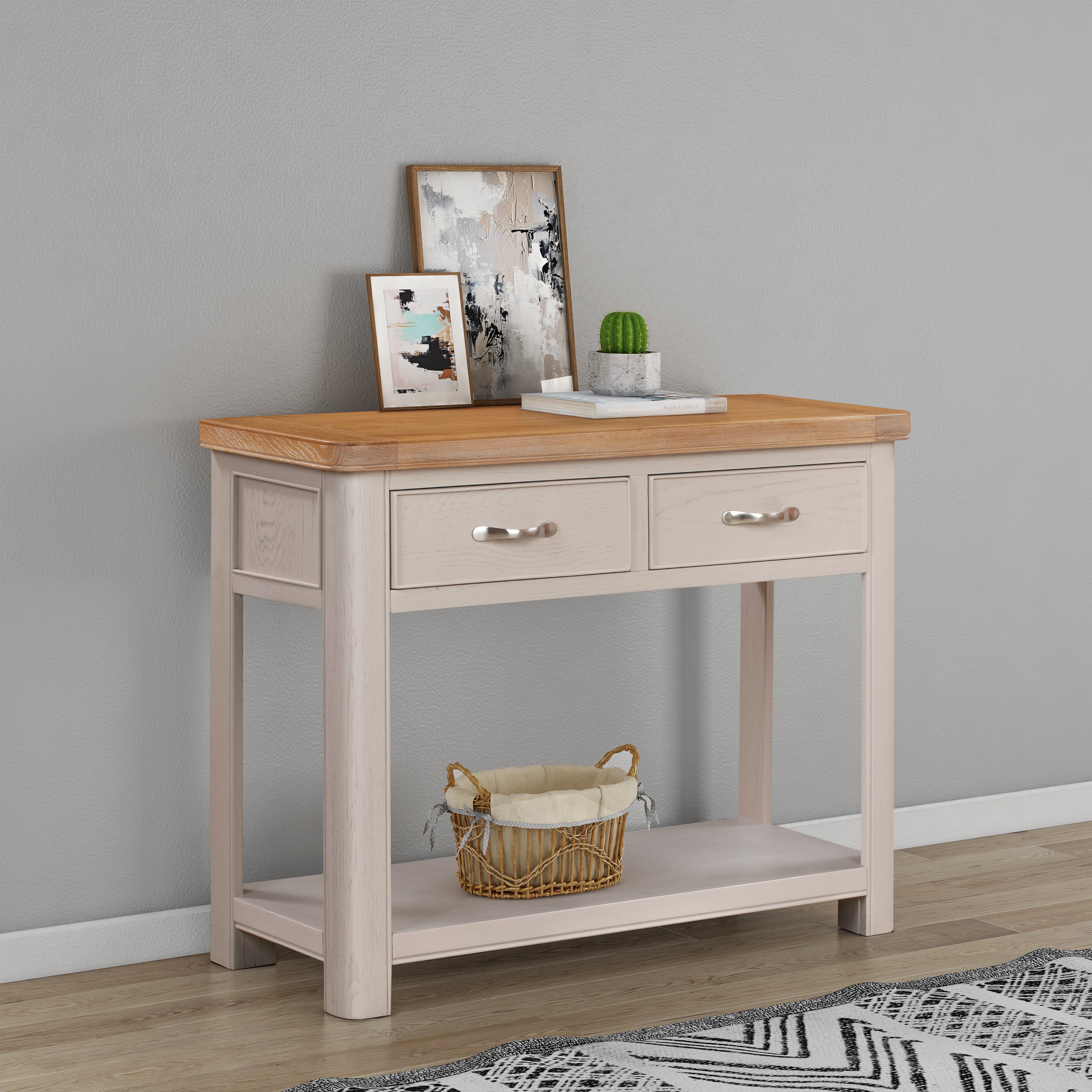 Somerset Console Table in Grey