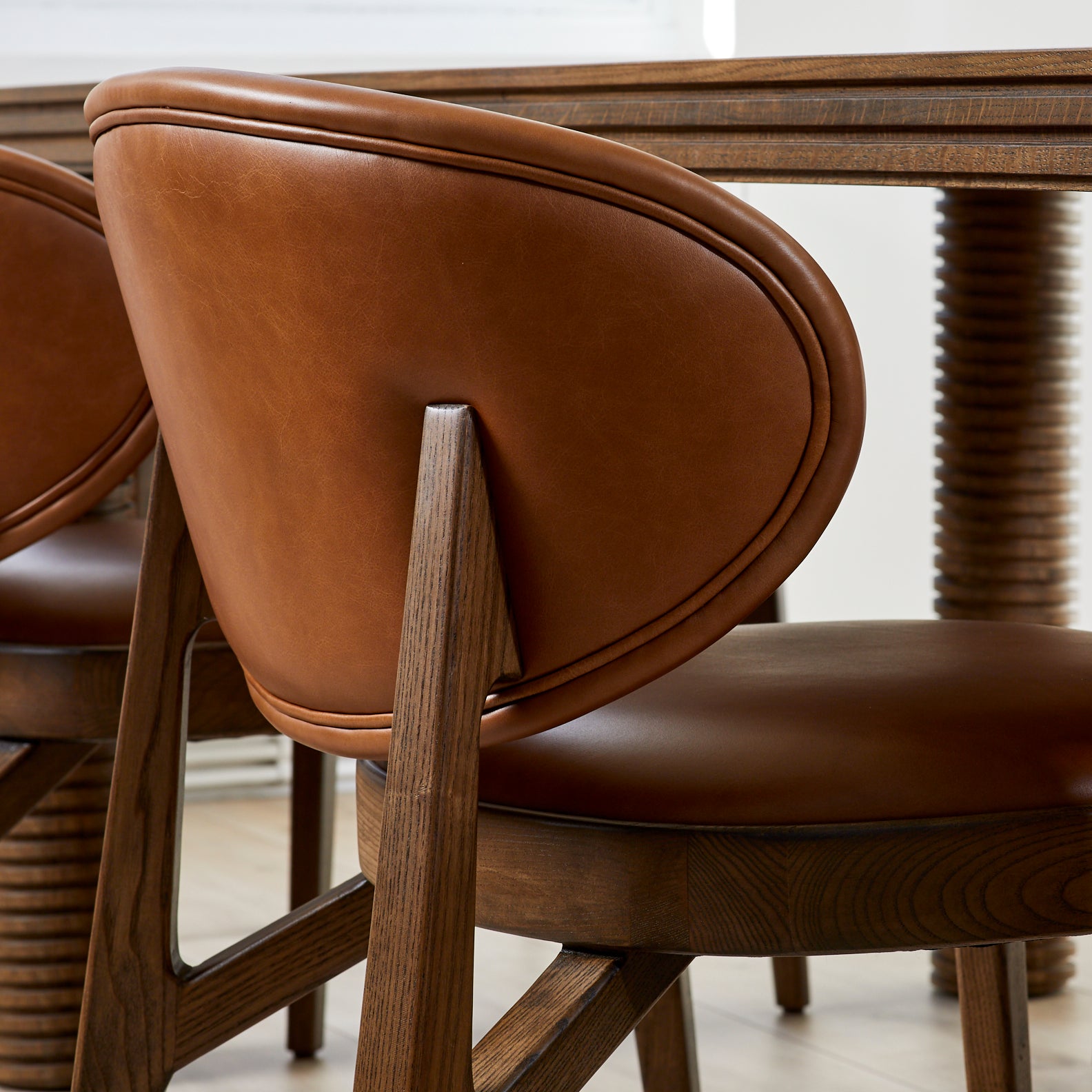 Erica Leather Dining Chair