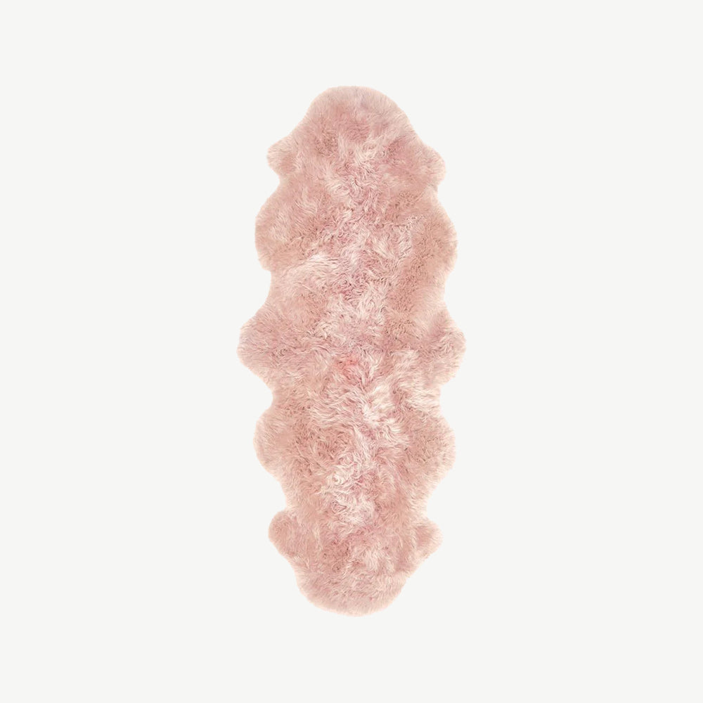 Australian Genuine Sheepskin Rug in Adobe Rose