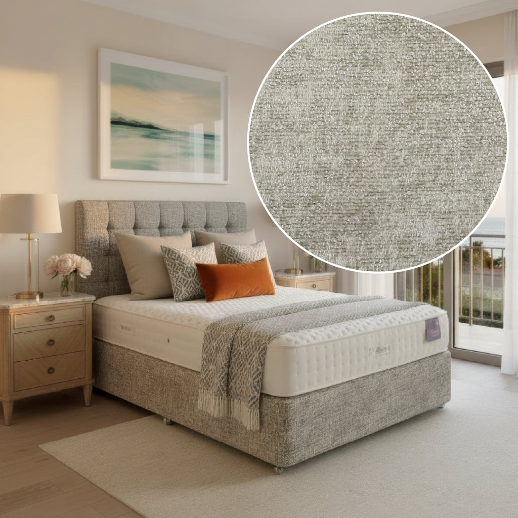 Arighi Bianchi 4 Drawer Stamford Bed in Light Grey