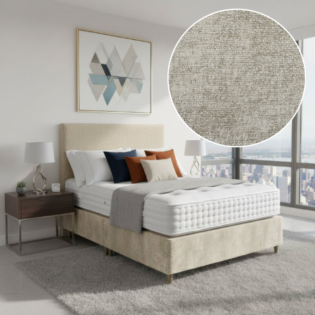 Arighi Bianchi Leg Bed Base in Light Grey