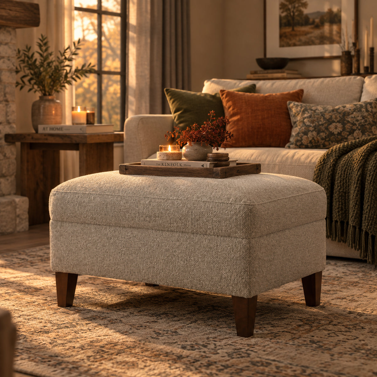 Angara Footstool