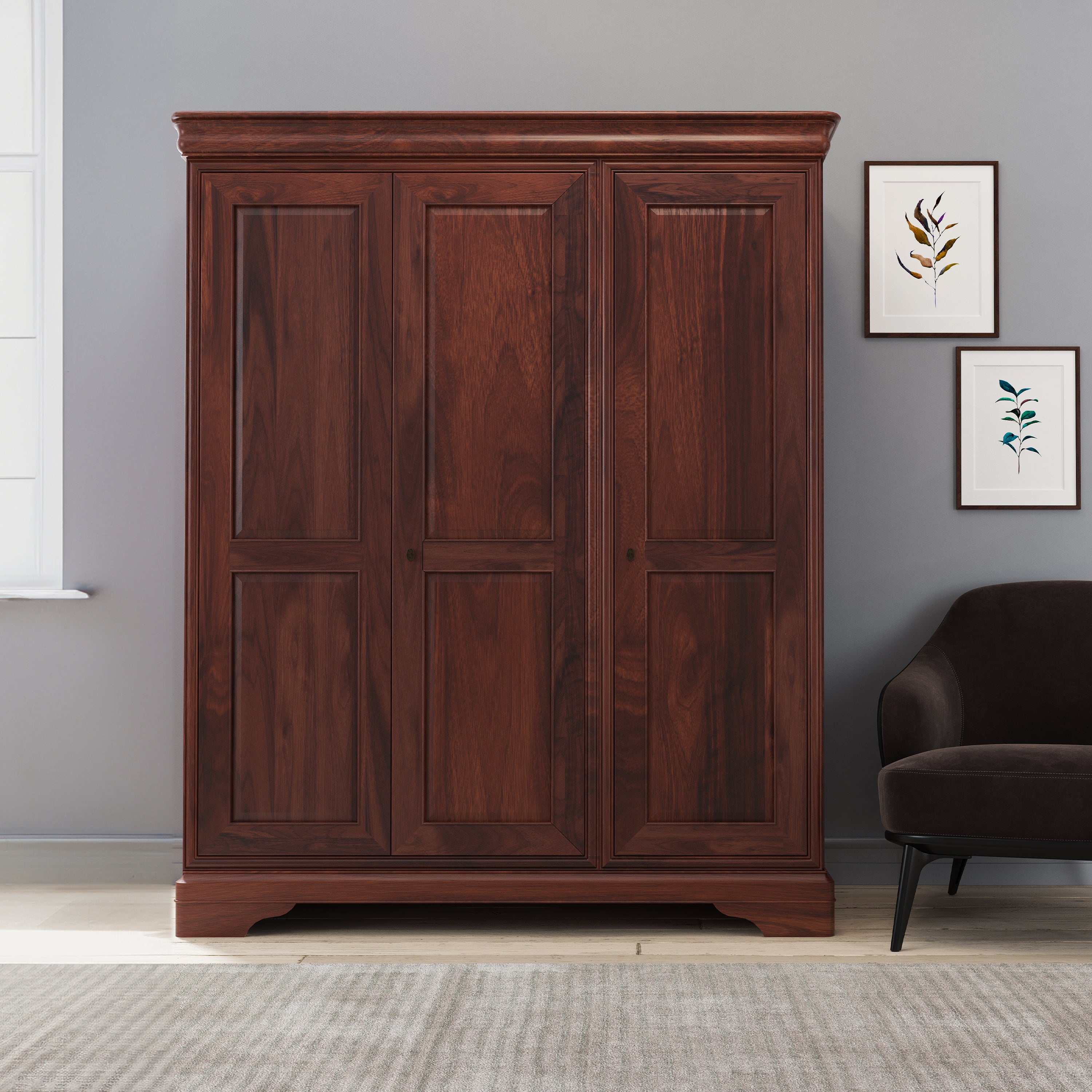 Antoinette 3 Door Wardrobe