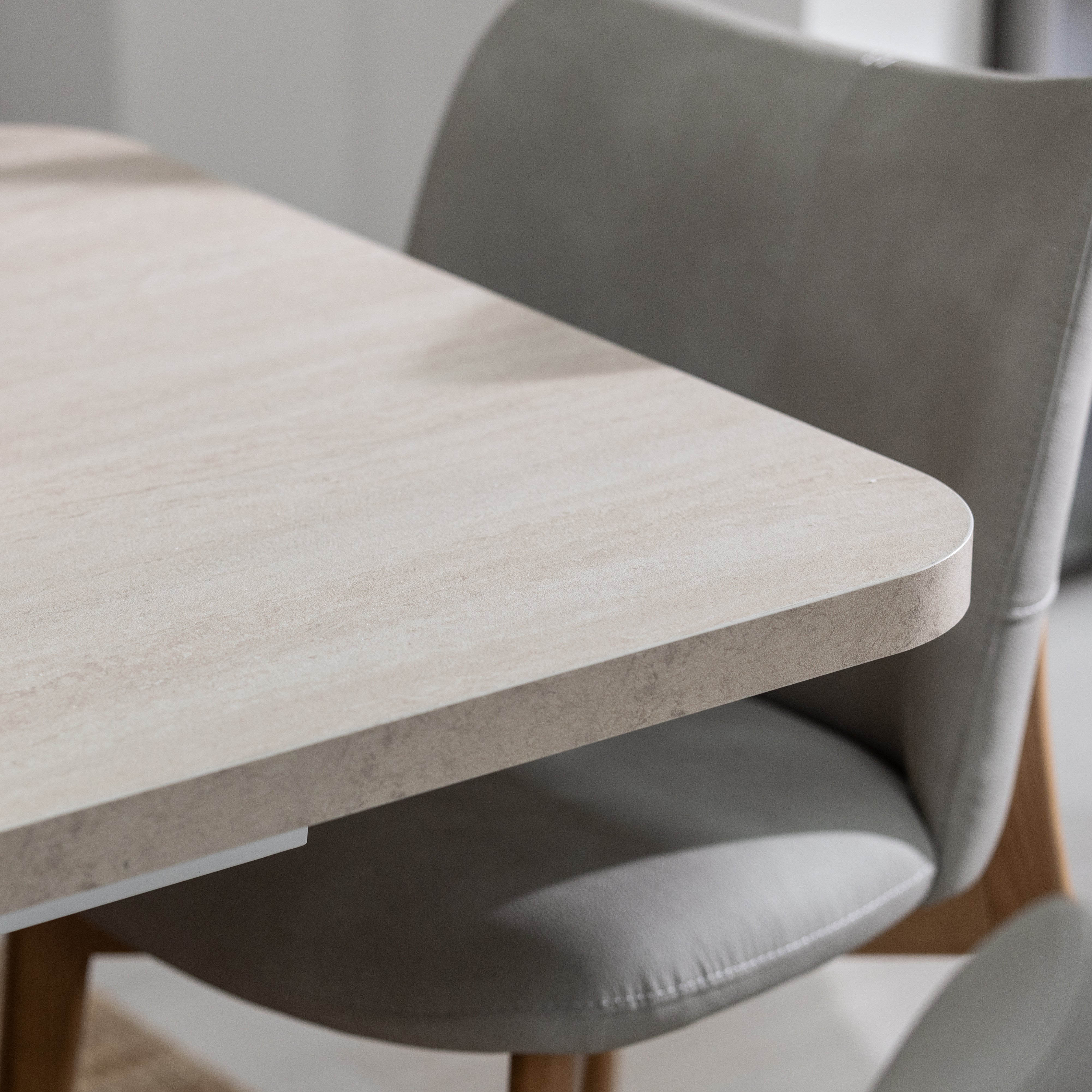 Padstow 160-200cm Extending Dining Table and Spencer Chairs Bundle