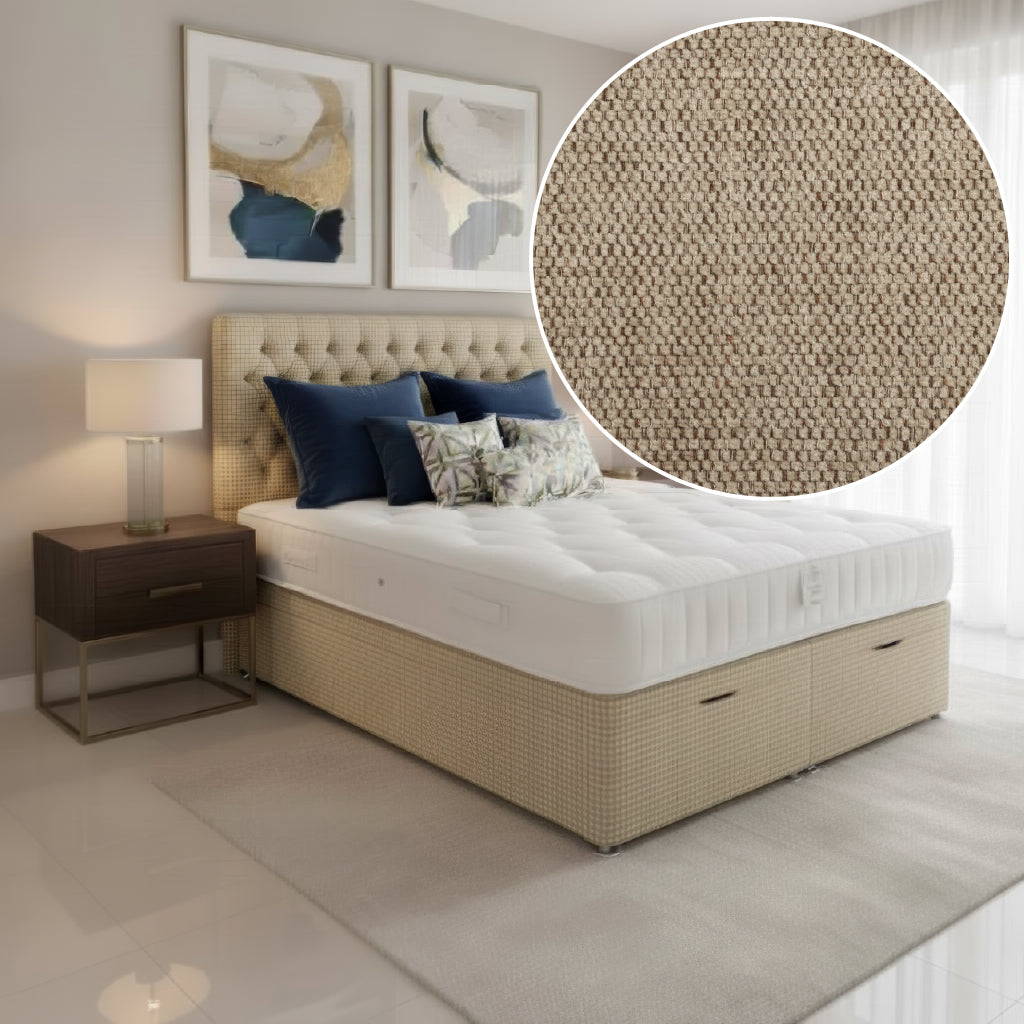 Arighi Bianchi Ottoman Antoinette Bed in Brown