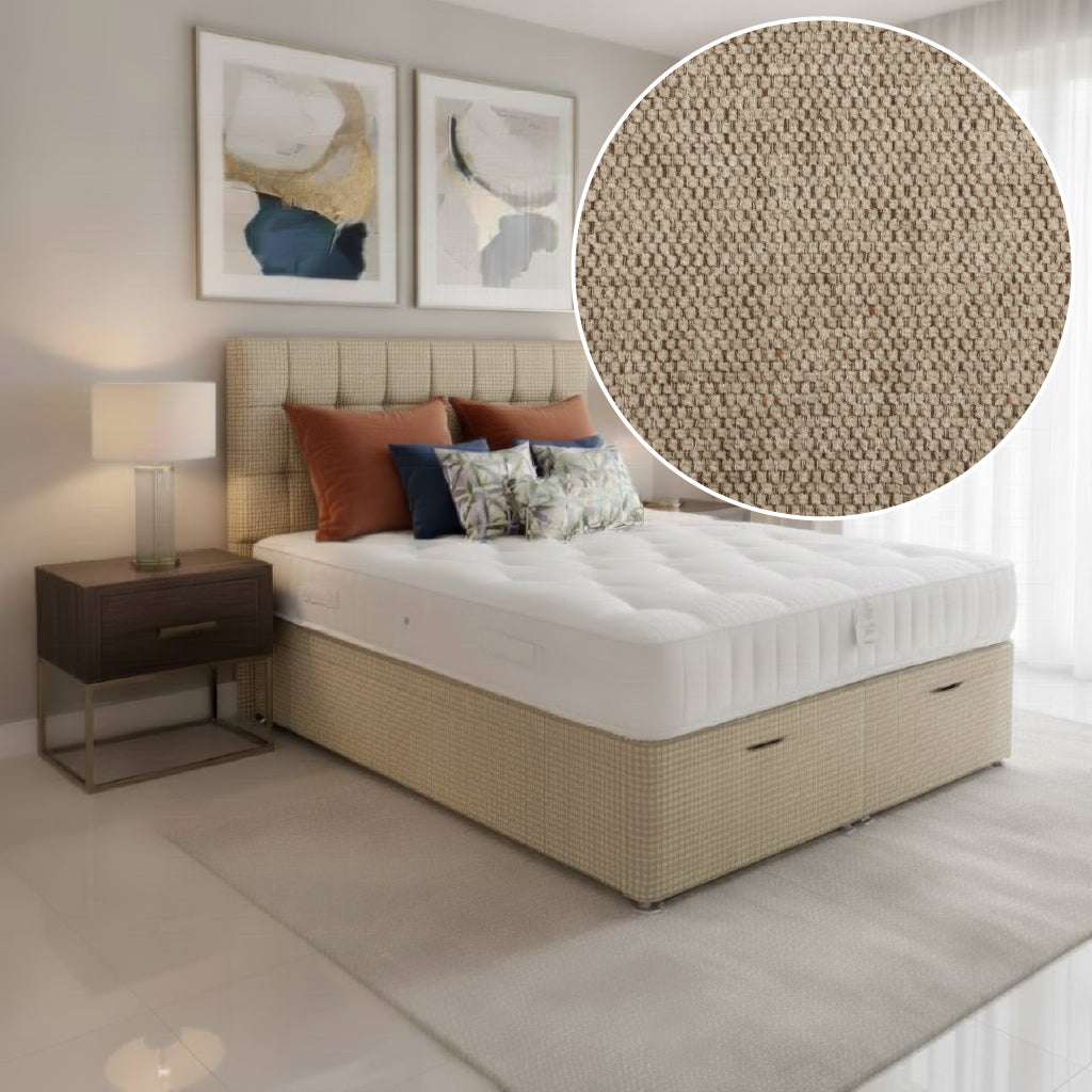 Arighi Bianchi Ottoman Broadway Bed in Brown