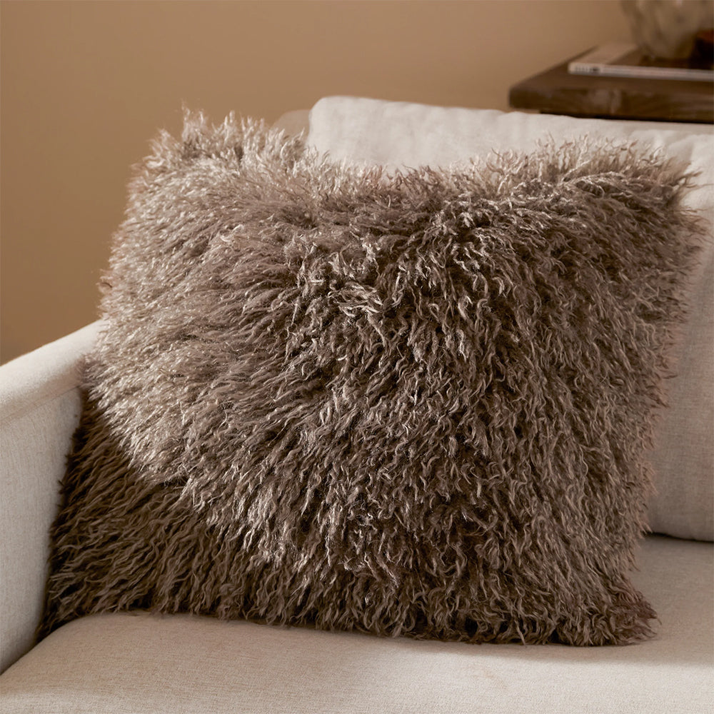 Astrid Cushion in Mocha