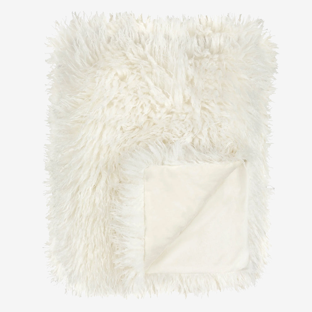 Astrid Throw in Ecru