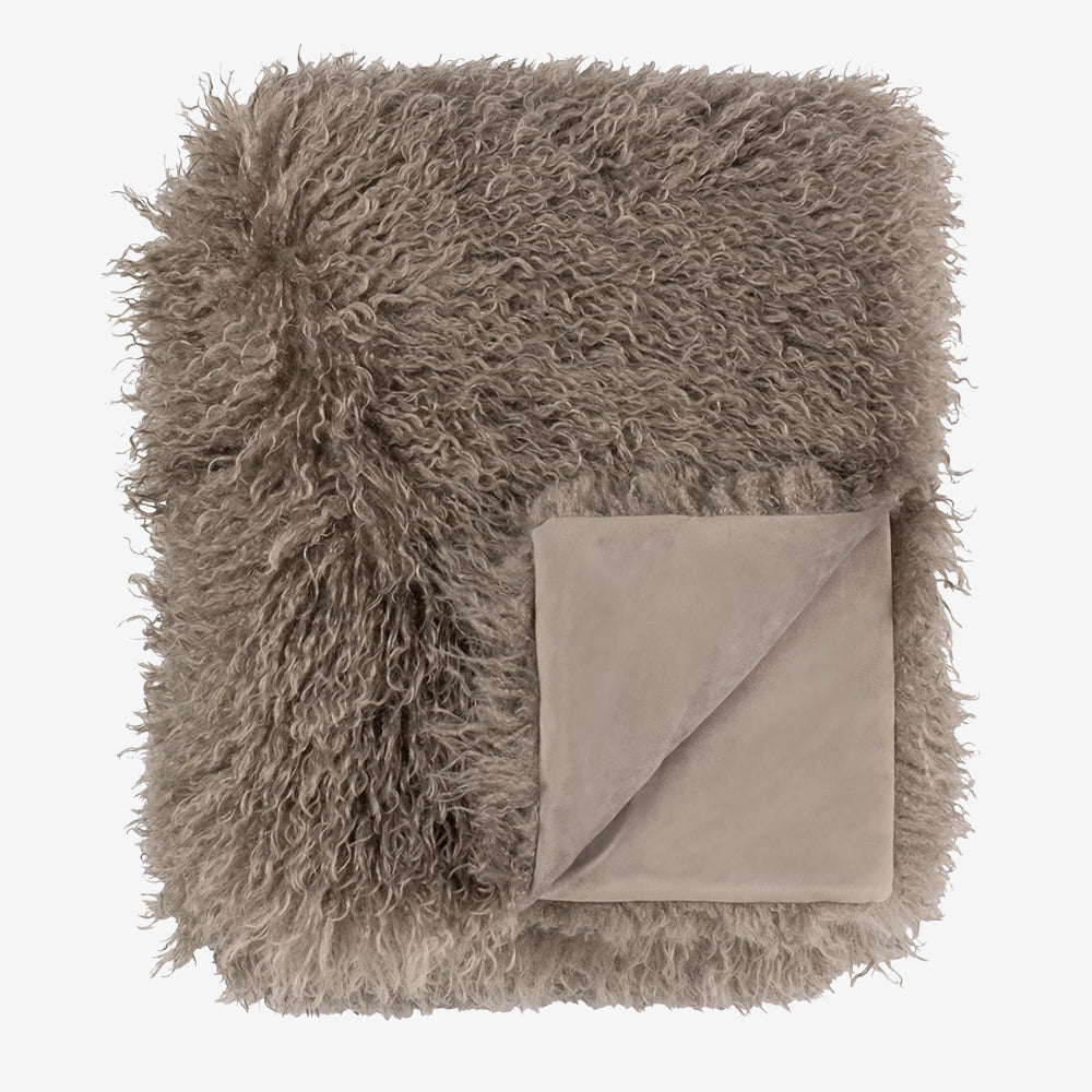 Astrid Throw in Mocha