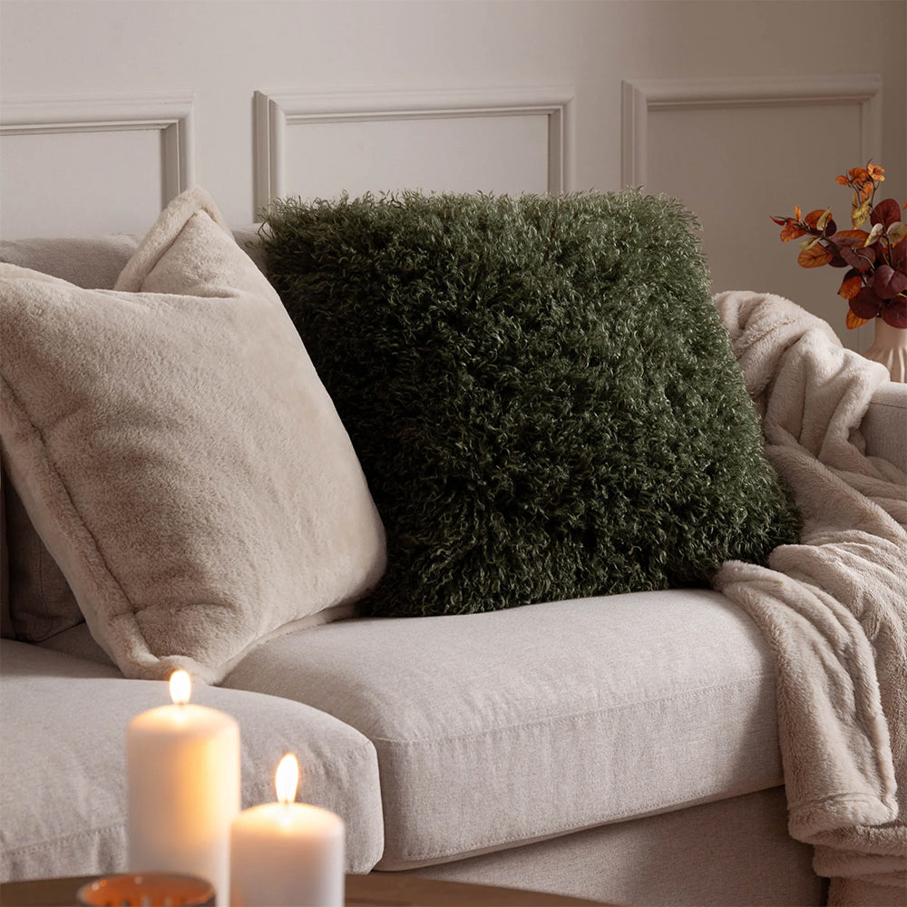 Astrid Cushion in Khaki