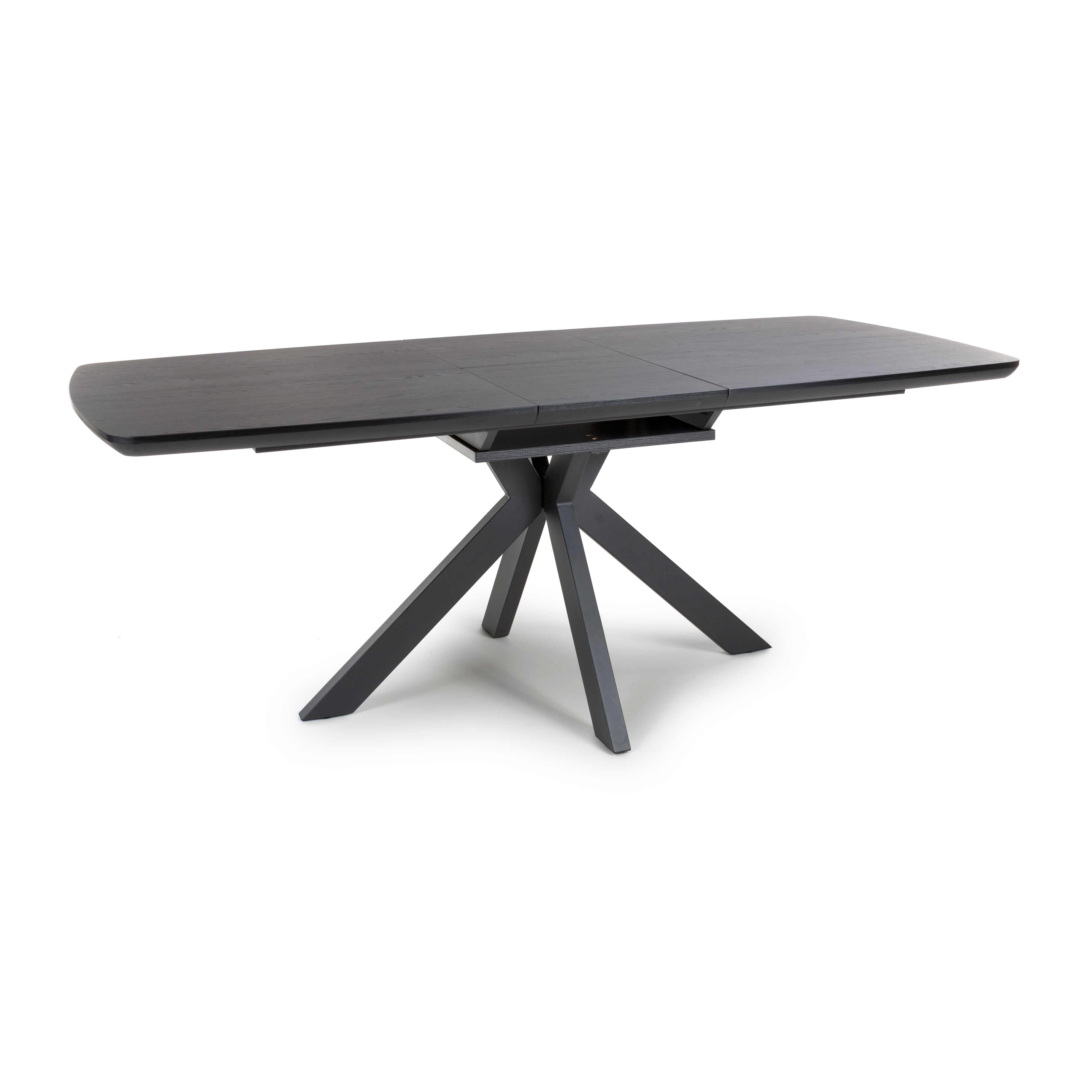 Roxbury Extending Boat Table in Black