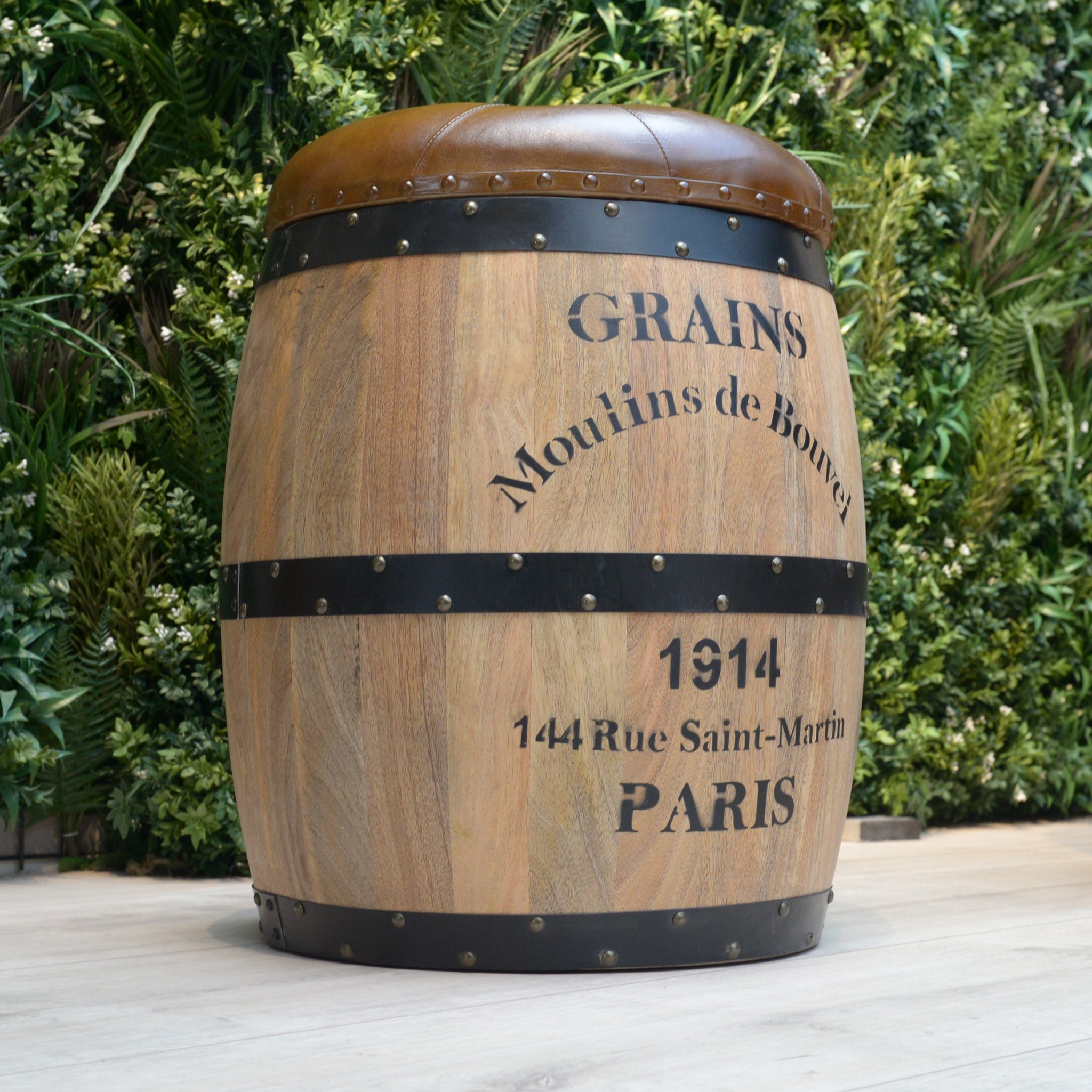 Storage Barrel Stool