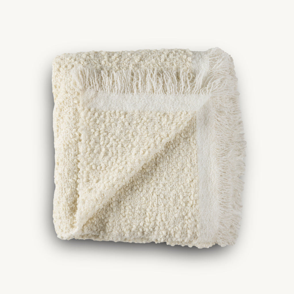 Bellatrix Throw in Cream