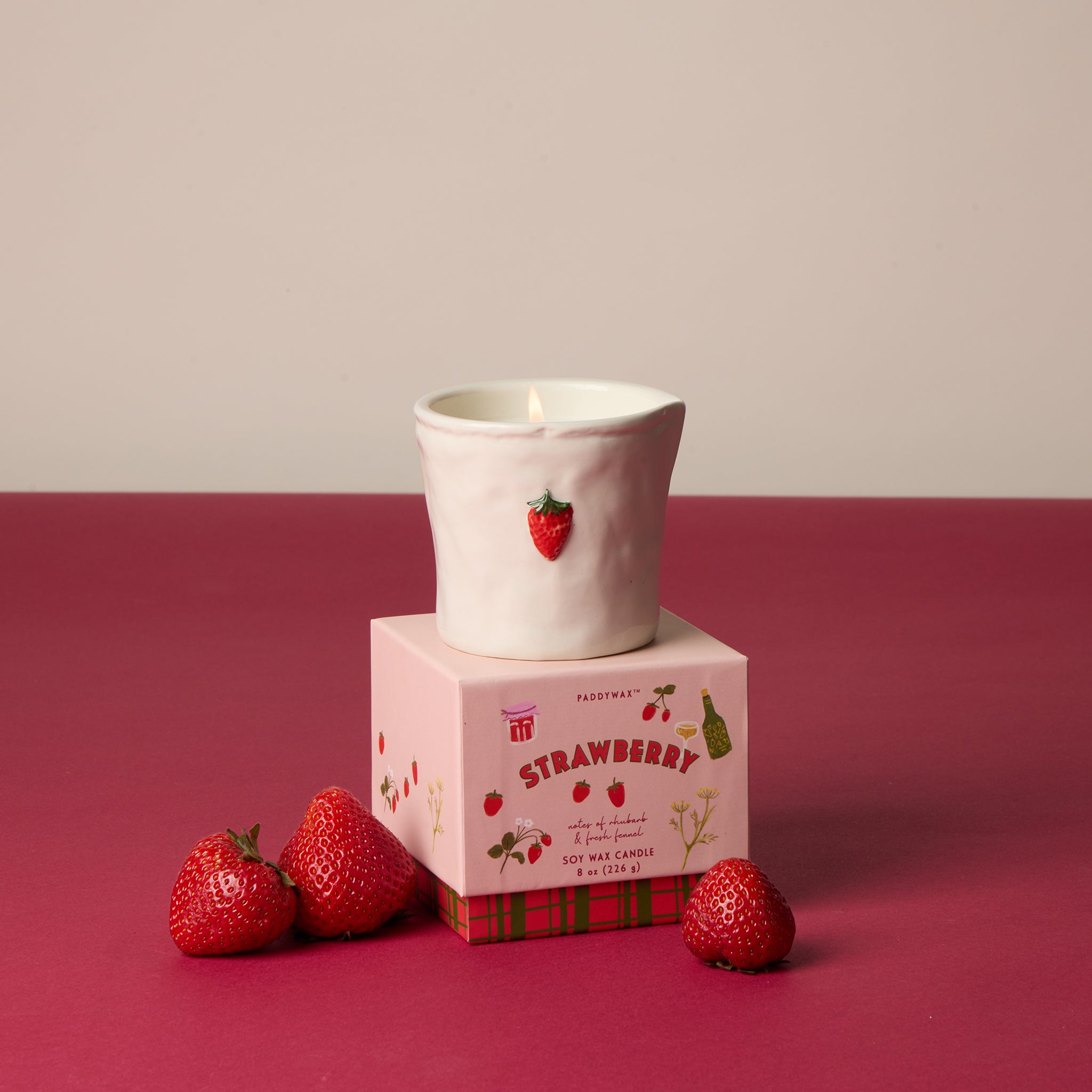 Bistro Strawberry Candle