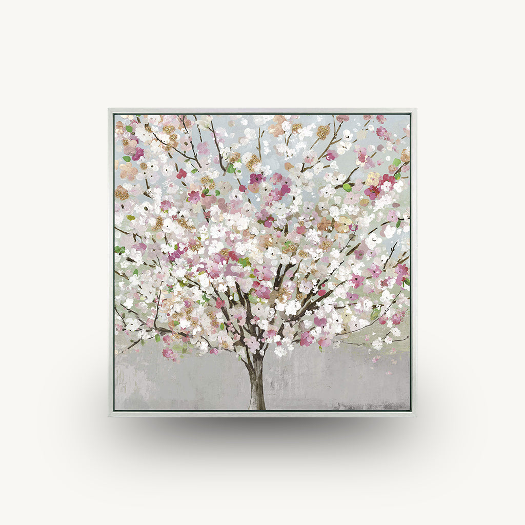 Blush Blossom Tree Framed Wall Art