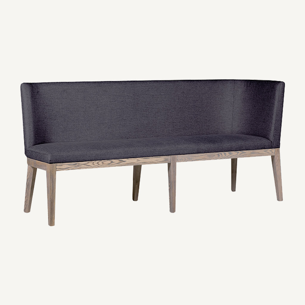 Boden Round Table Dining Bundle in Dark Grey