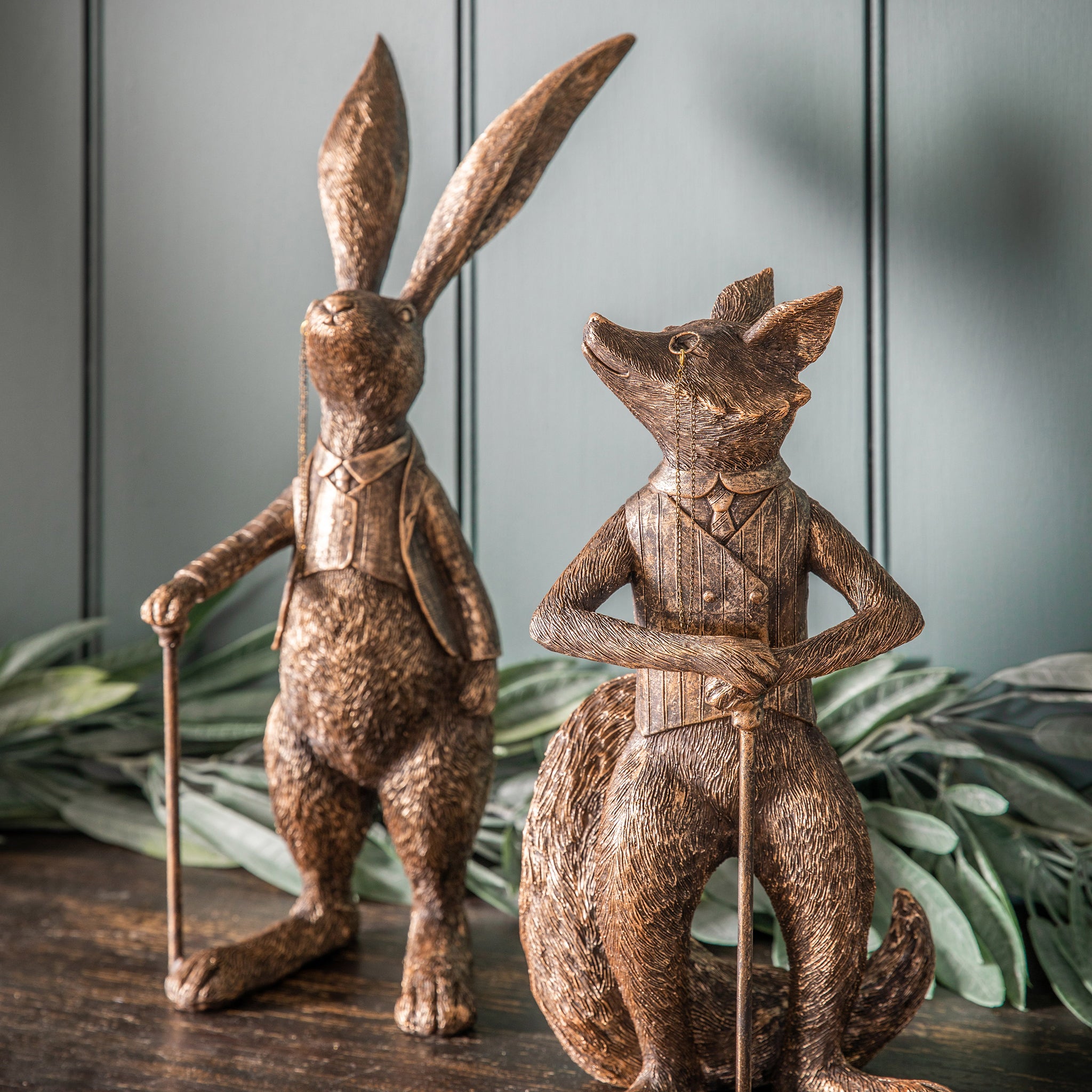 Bronze Hare Ornament