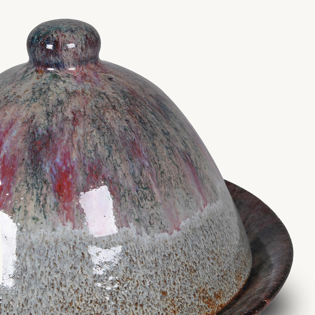 Brown Ombre Butter Dish