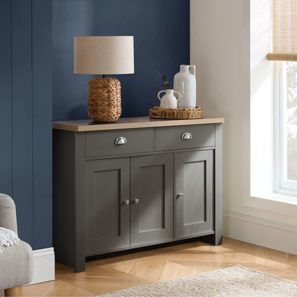 Burwick 2 Drawer 3 Door Sideboard
