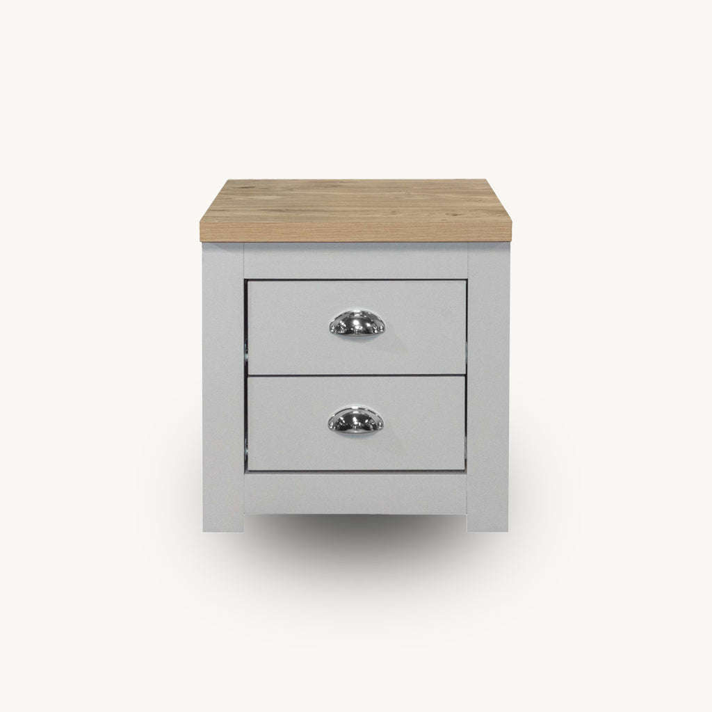 Burwick 2DR Bedside Table