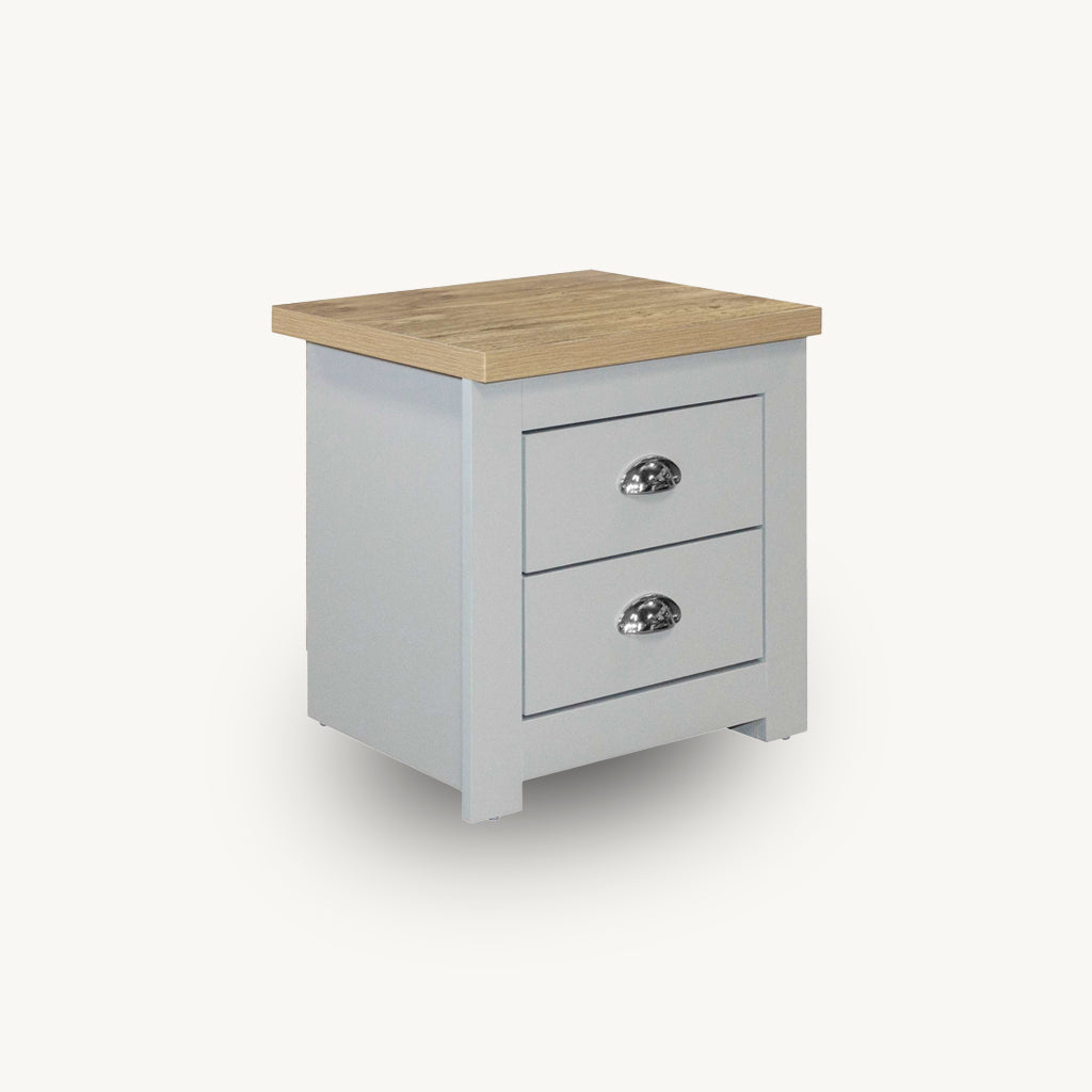 Burwick 2DR Bedside Table