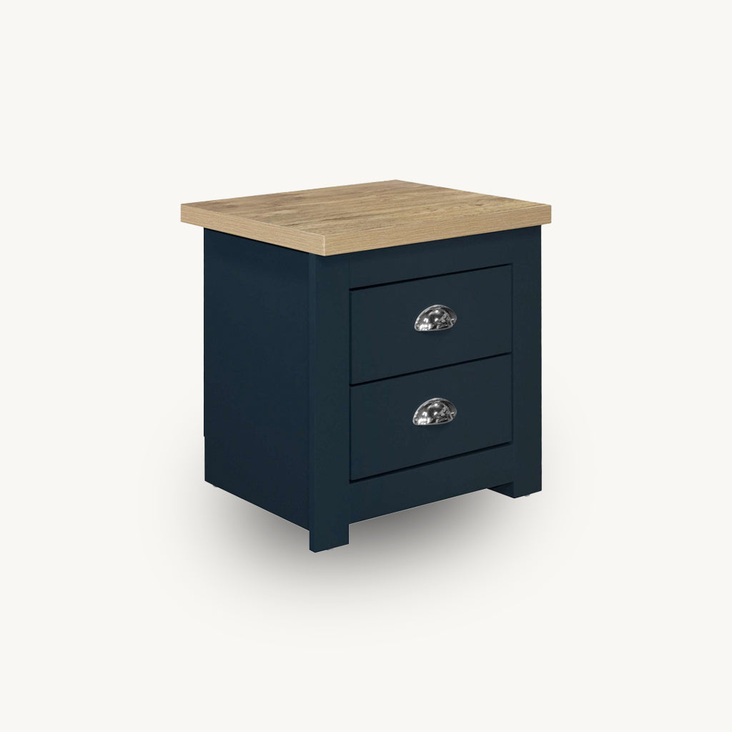 Burwick 2DR Bedside Table