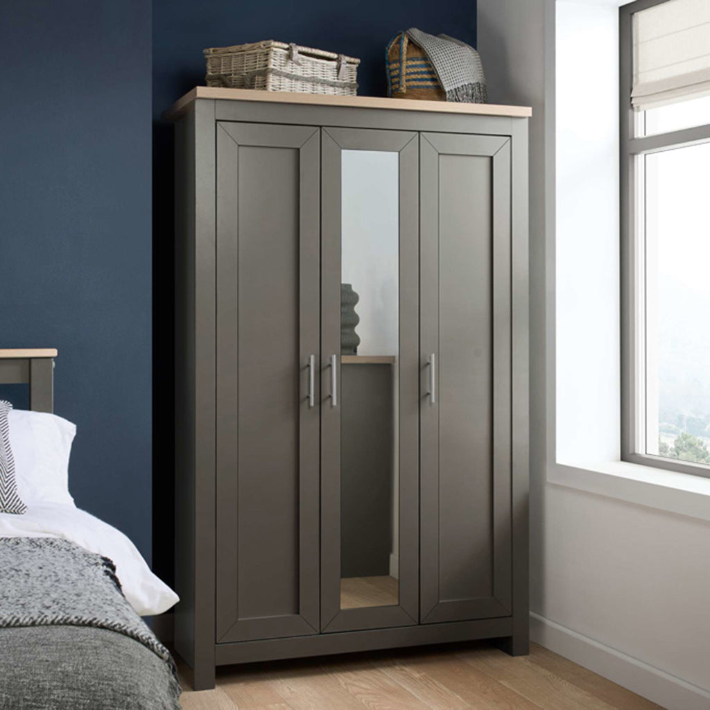 Burwick 3DR Wardrobe with Mirror