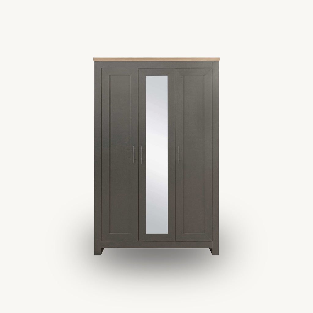 Burwick 3DR Wardrobe with Mirror