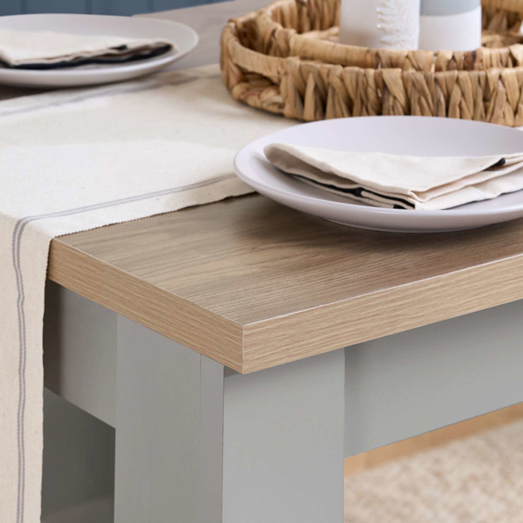 Burwick Dining Table and Bench Set