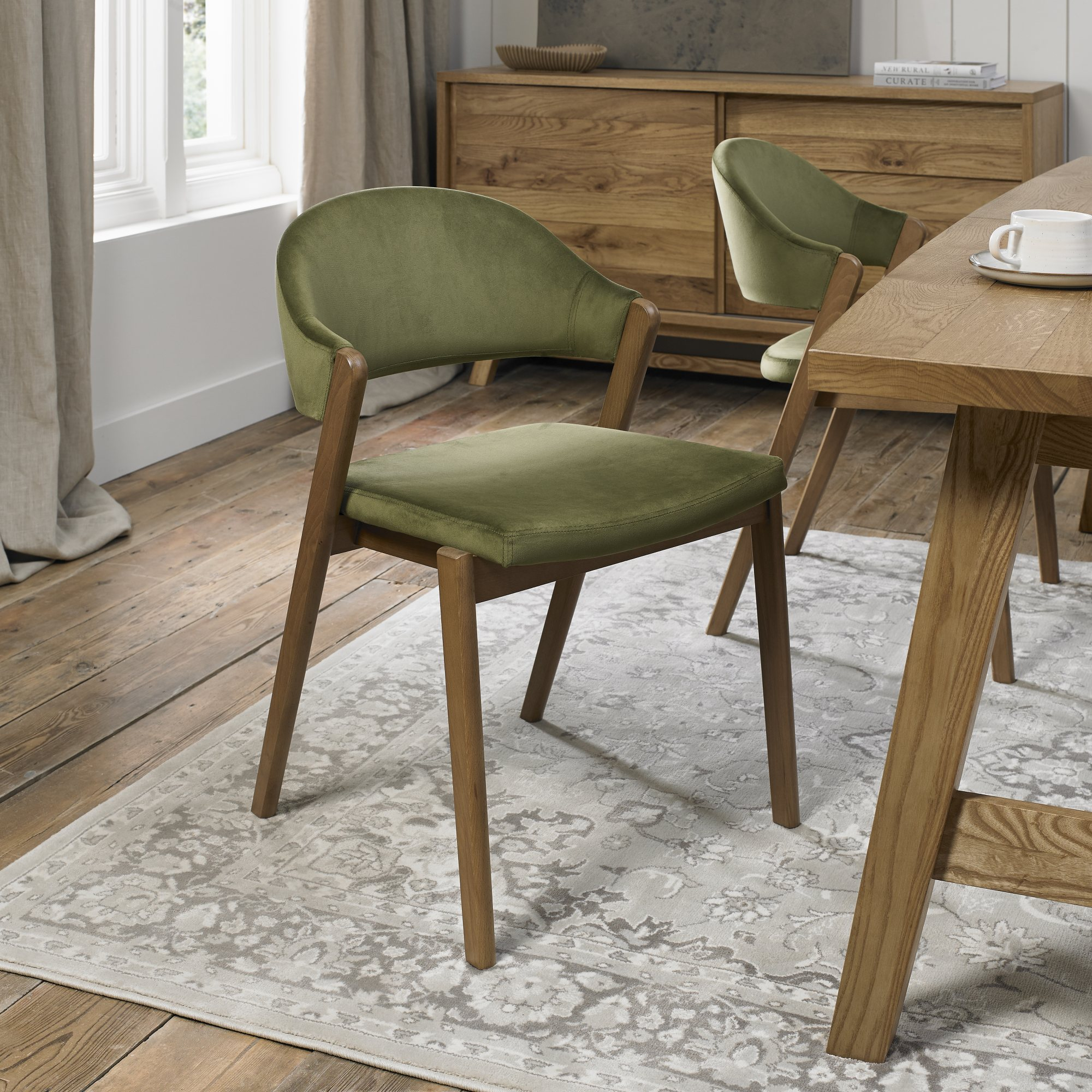 Highgate Rustic Oak Dining Chair