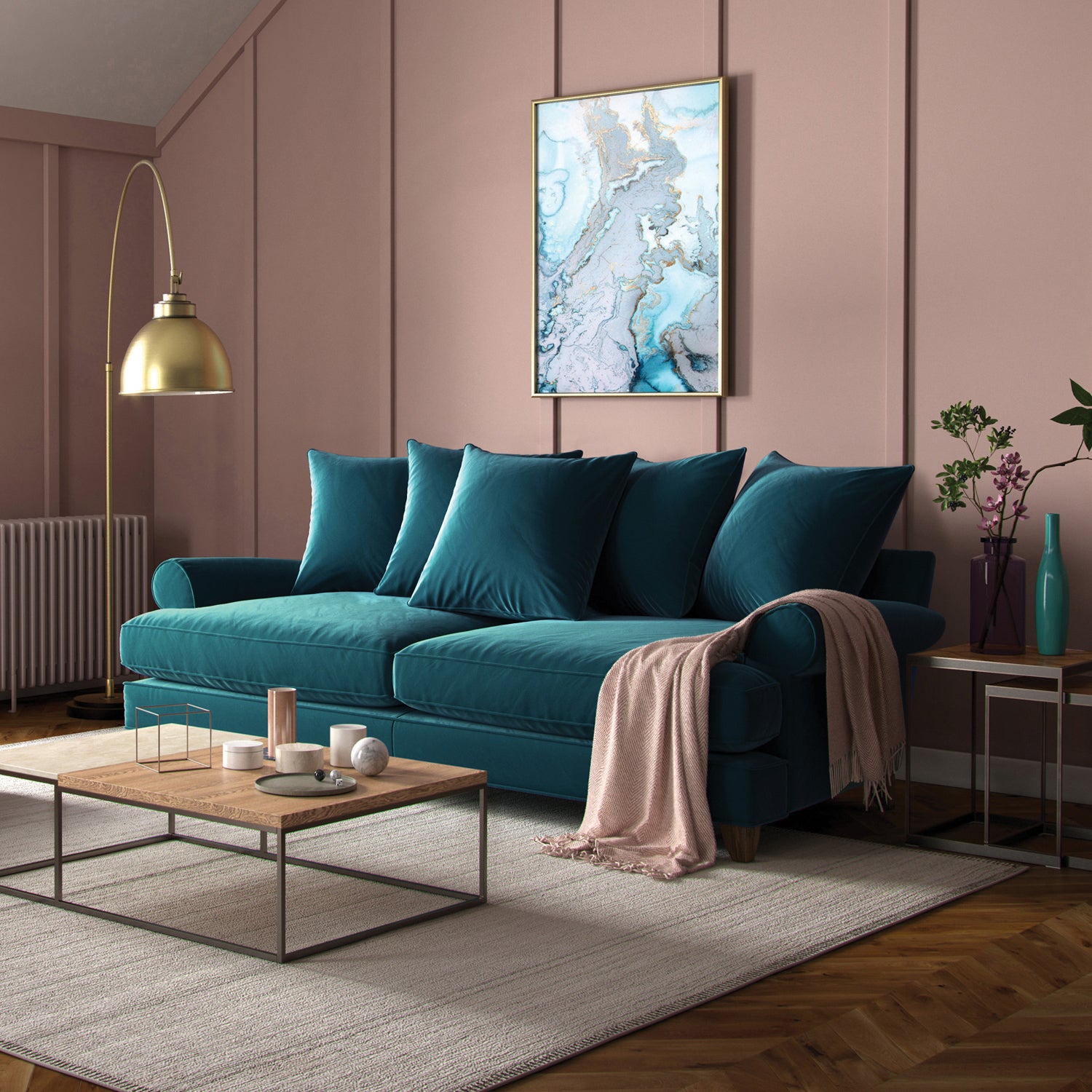 Columbine 4 Seater Sofa