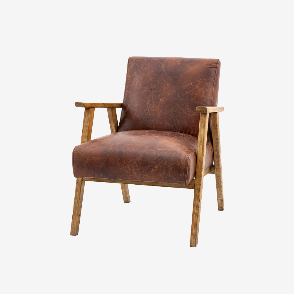 Emberton Armchair in Brown