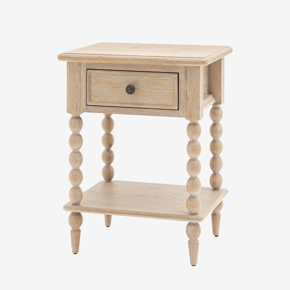 Newbury 1 Drawer Bedside Table