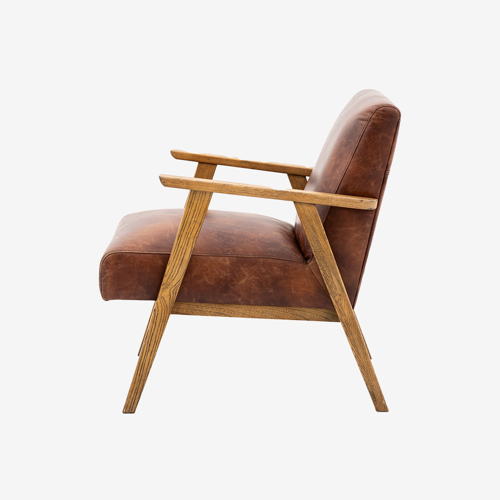 Emberton Armchair in Brown