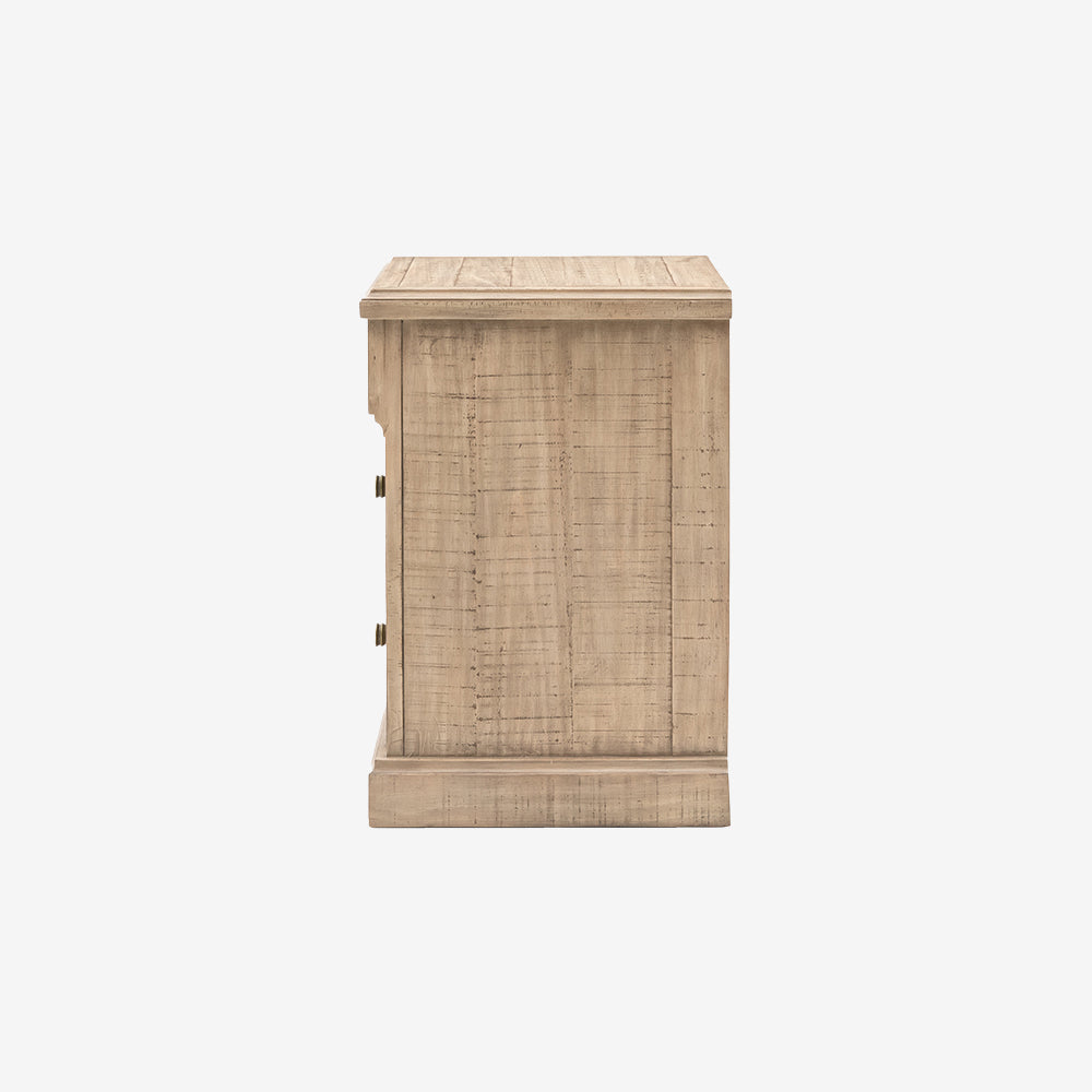Cheviot 3 Drawer Bedside Table